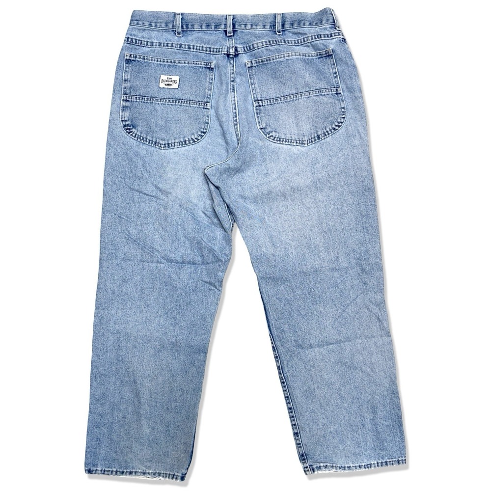 Vintage Lee Cant Bust Em Jeans Loose Dungaree Men's 38x30 Baggy Distressed